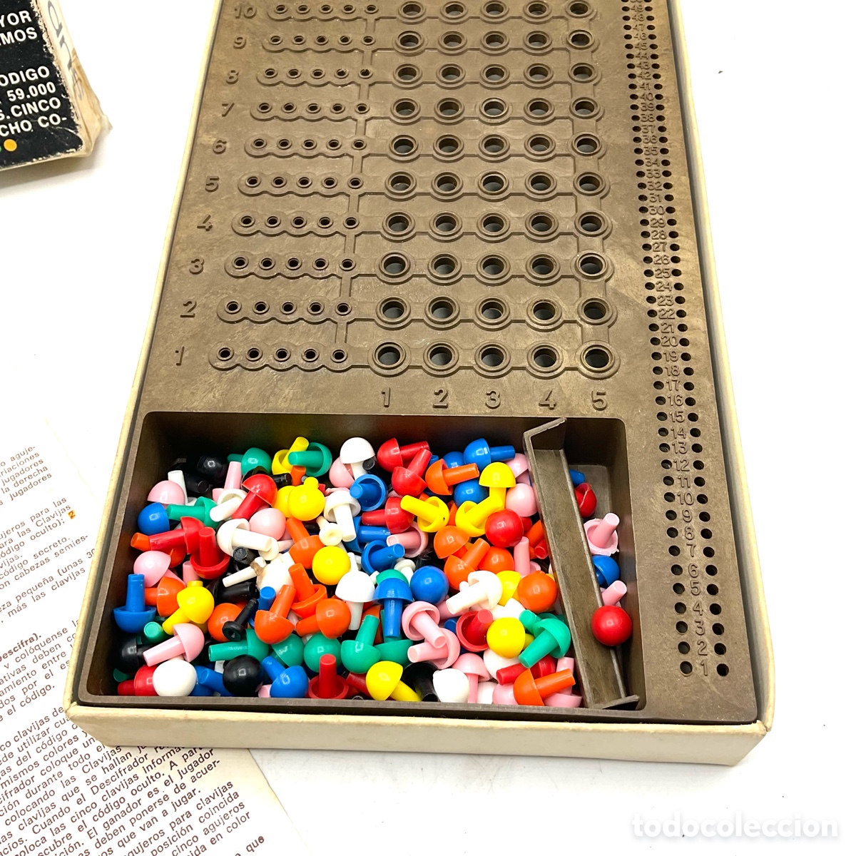 Juegos de mesa: SUPER MASTER MIND - antiguo juego de mesa - H H - Foto 3