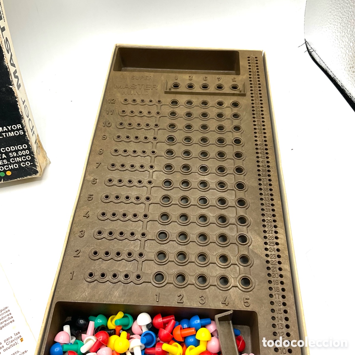 Juegos de mesa: SUPER MASTER MIND - antiguo juego de mesa - H H - Foto 4