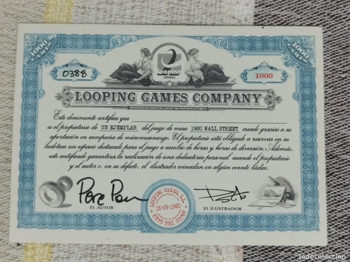 Juegos de mesa: Material Promo juego 1920 Wall Street - Foto 1