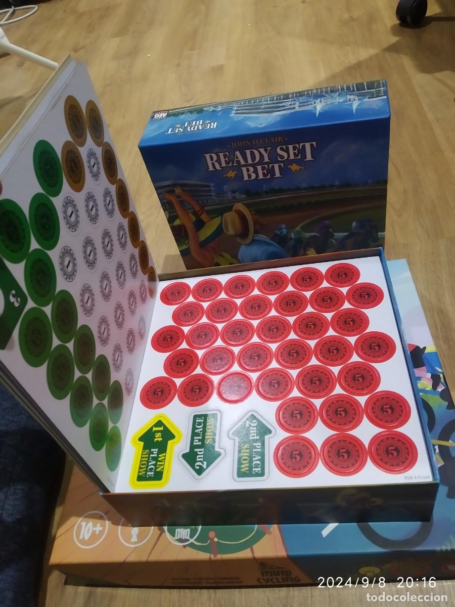 Juegos de mesa: JUEGO COMO NUEVO!!! READY SET BET JOHN D. CLAIR - Foto 2