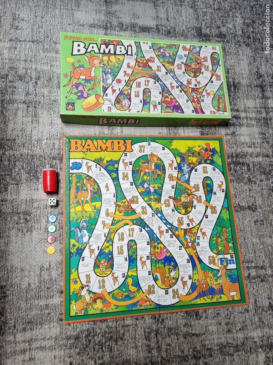 Juegos de mesa: JUEGA CON... BAMBI - JUEGO DE MESA - Foto 4