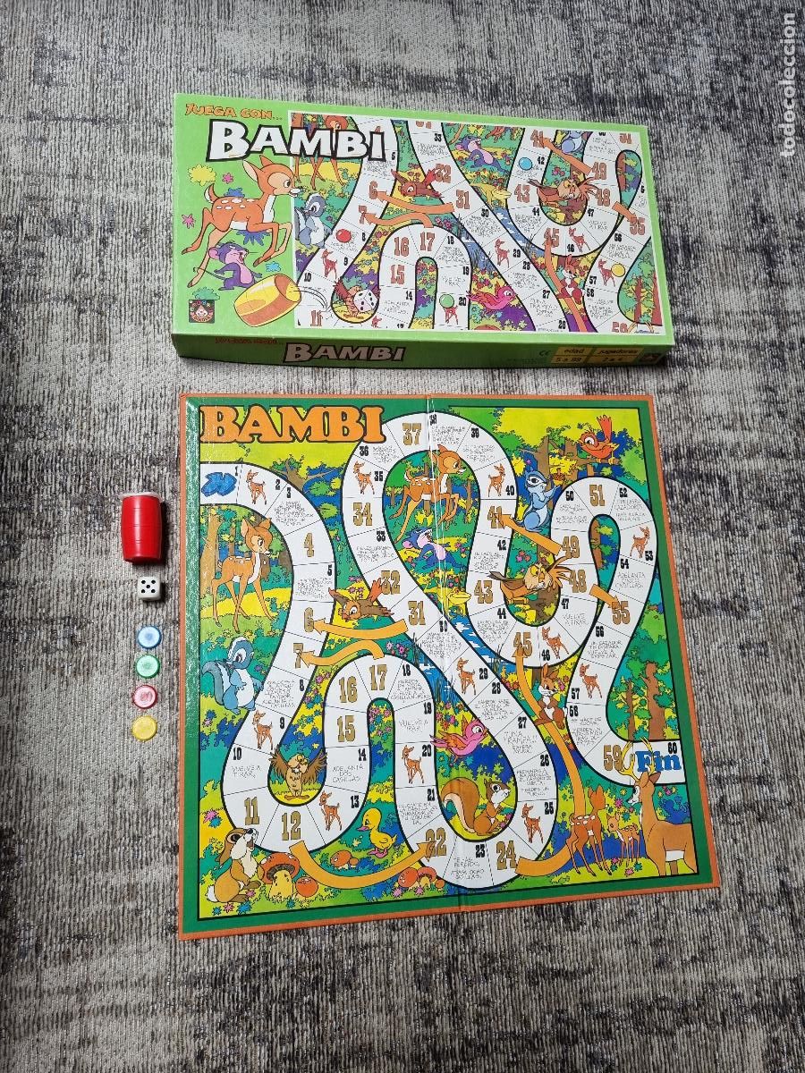 Juegos de mesa: JUEGA CON... BAMBI - JUEGO DE MESA - Foto 5
