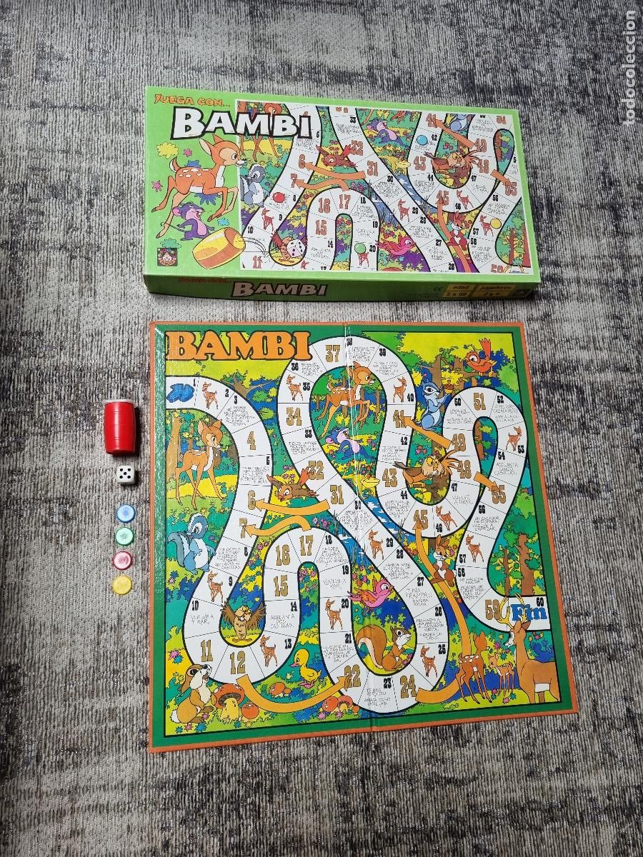 Juegos de mesa: JUEGA CON... BAMBI - JUEGO DE MESA - Foto 8