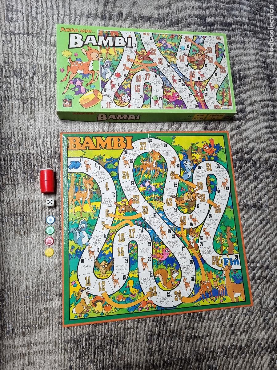 Juegos de mesa: JUEGA CON... BAMBI - JUEGO DE MESA - Foto 9