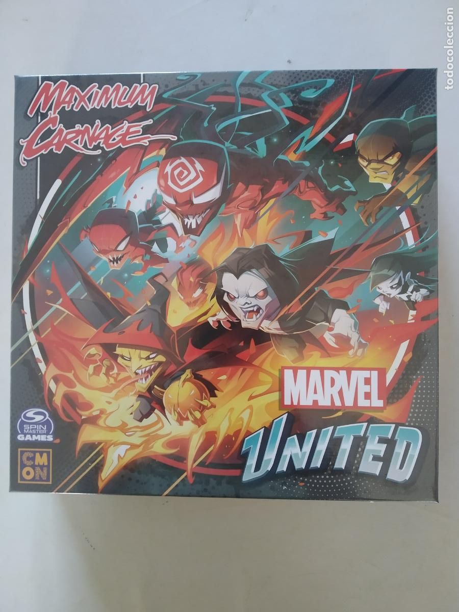 Juegos de mesa: MARVEL UNITED - MAXIMUM CARNAGE - VERSION KICKSTARTER - NUEVO - INGLES (173) - Foto 1