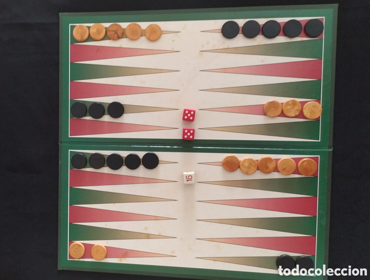 Juegos de mesa: JUEGO DE MESA BACKGAMMON. BORRAS - Foto 4