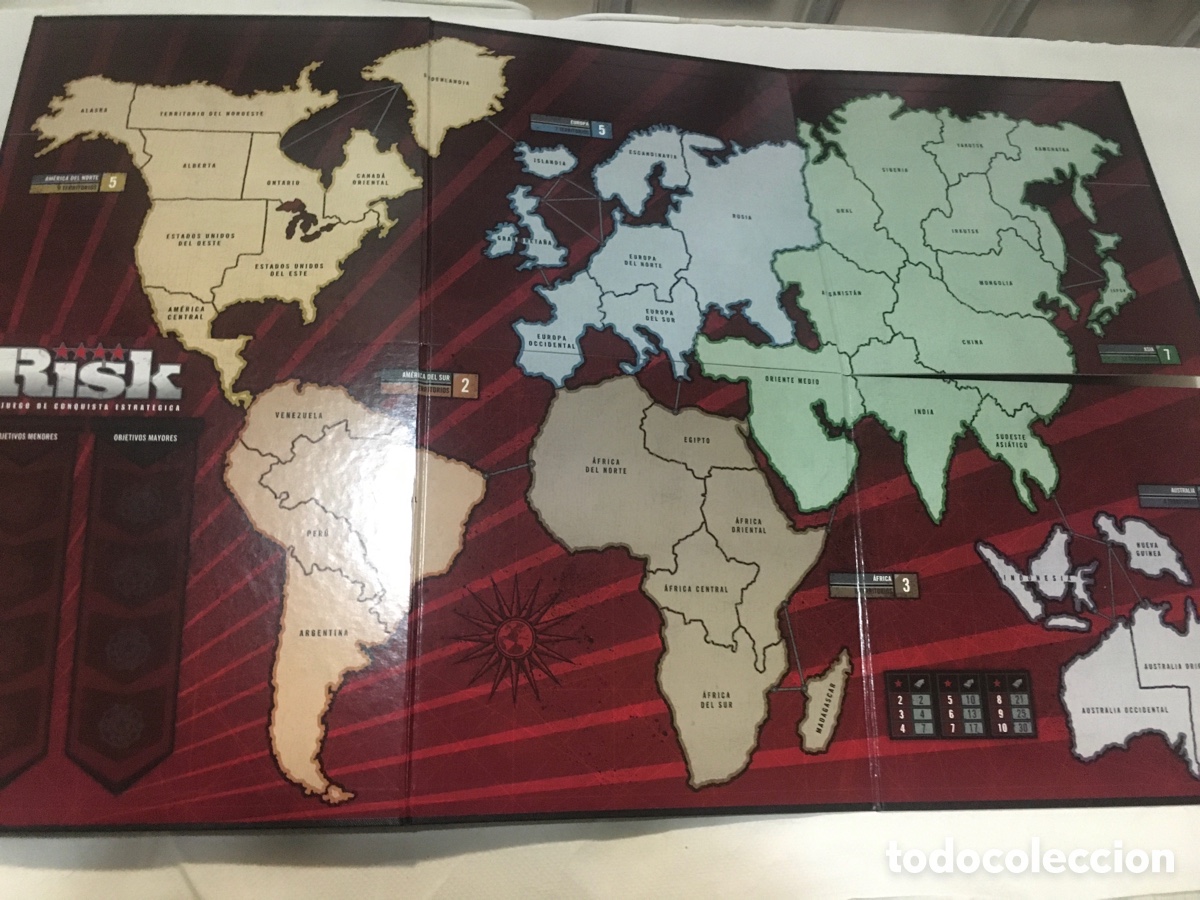 Juegos de mesa: Risk, cl&aacute;sico juego de mesa en su versi&oacute;n renovada, parker. - Foto 3