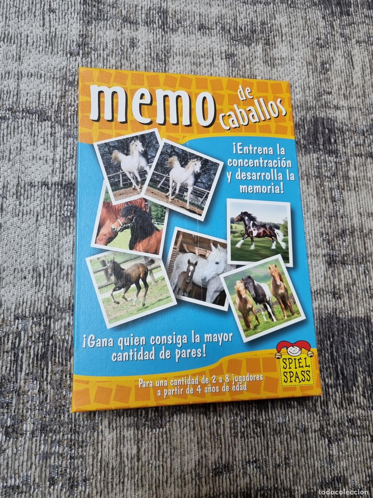 Juegos de mesa: MEMO DE CABALLOS - JUEGO DE MEMORIA - Foto 1