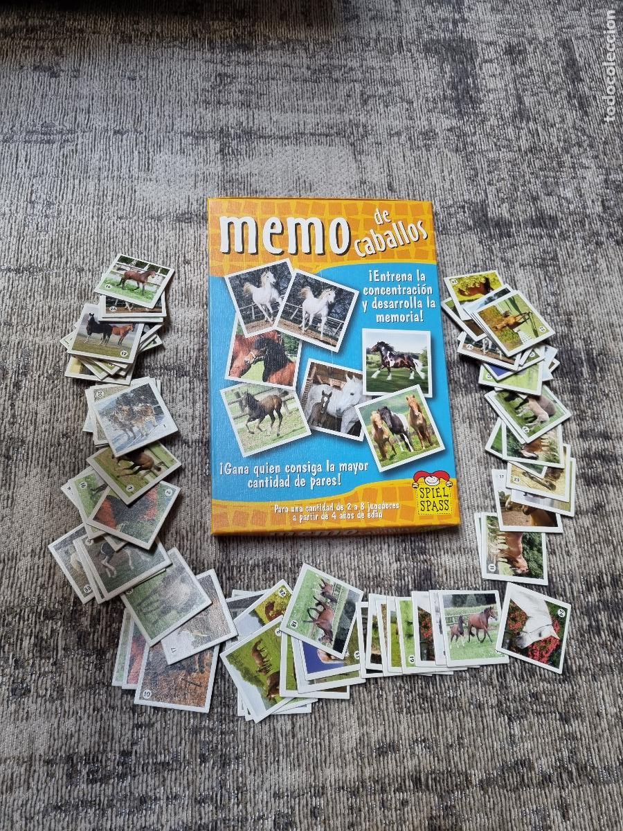 Juegos de mesa: MEMO DE CABALLOS - JUEGO DE MEMORIA - Foto 7