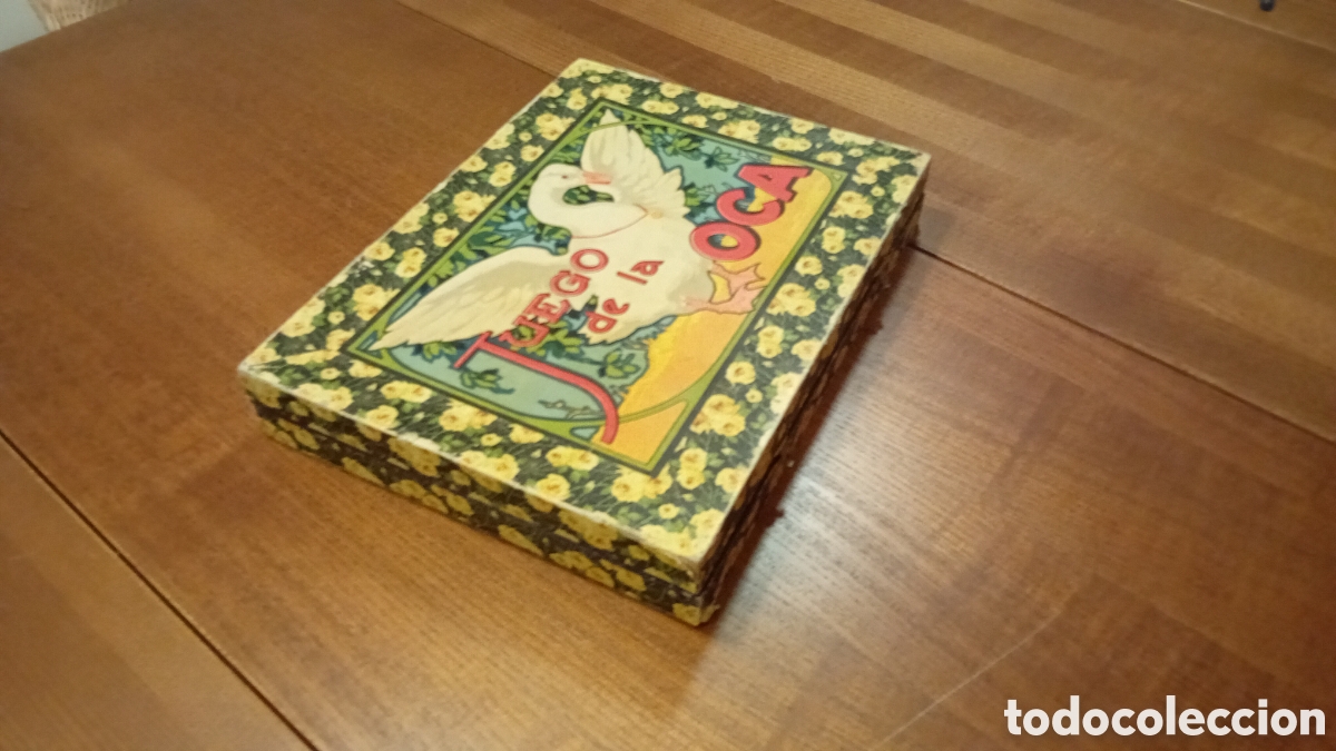 Juegos de mesa: Antiguo Juego de la Oca con estuche - Foto 2