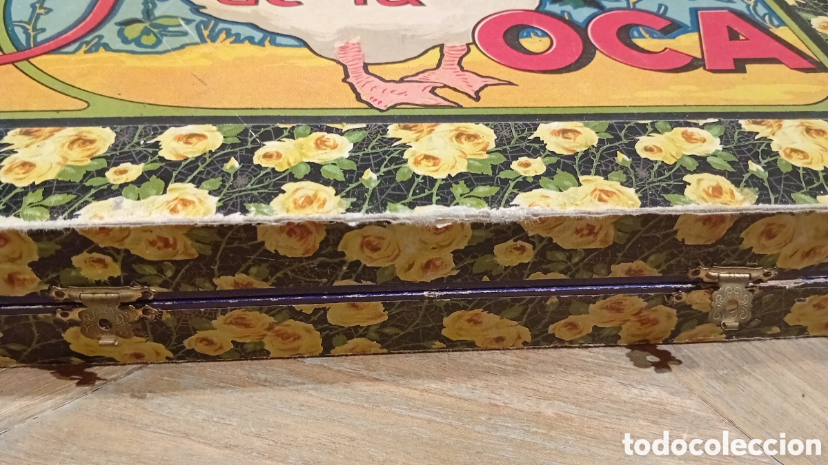 Juegos de mesa: Antiguo Juego de la Oca con estuche - Foto 7