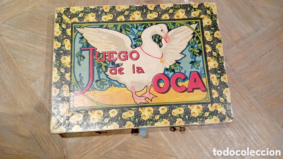 Juegos de mesa: Antiguo Juego de la Oca con estuche - Foto 8