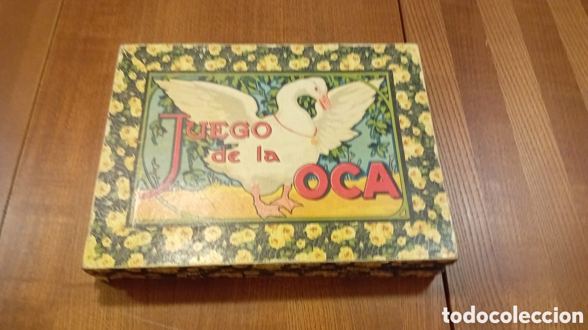 Juegos de mesa: Antiguo Juego de la Oca con estuche - Foto 1