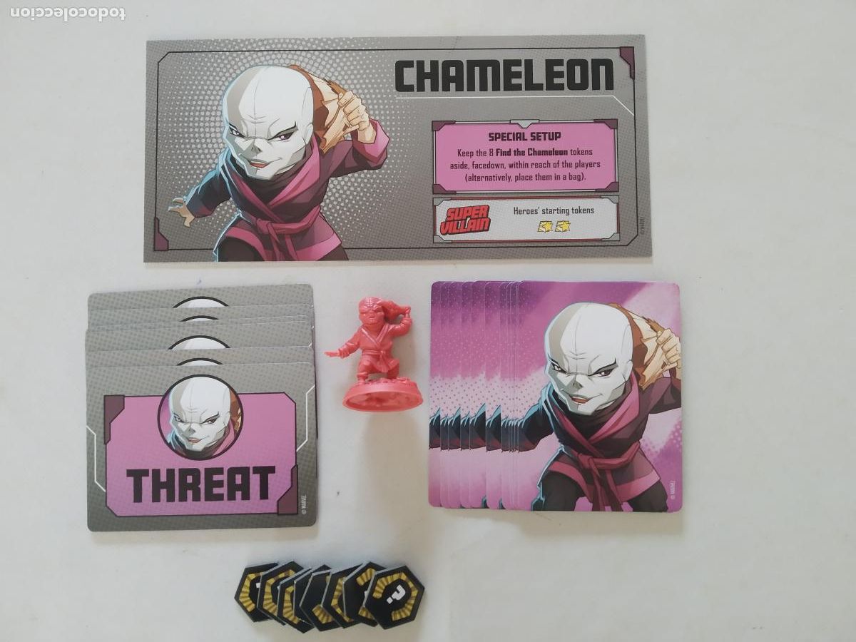 Chameleon – Mini Miniatura Marvel United Multiverse Stagione 3 (Kickstarter) – Personaggio Esclusivo