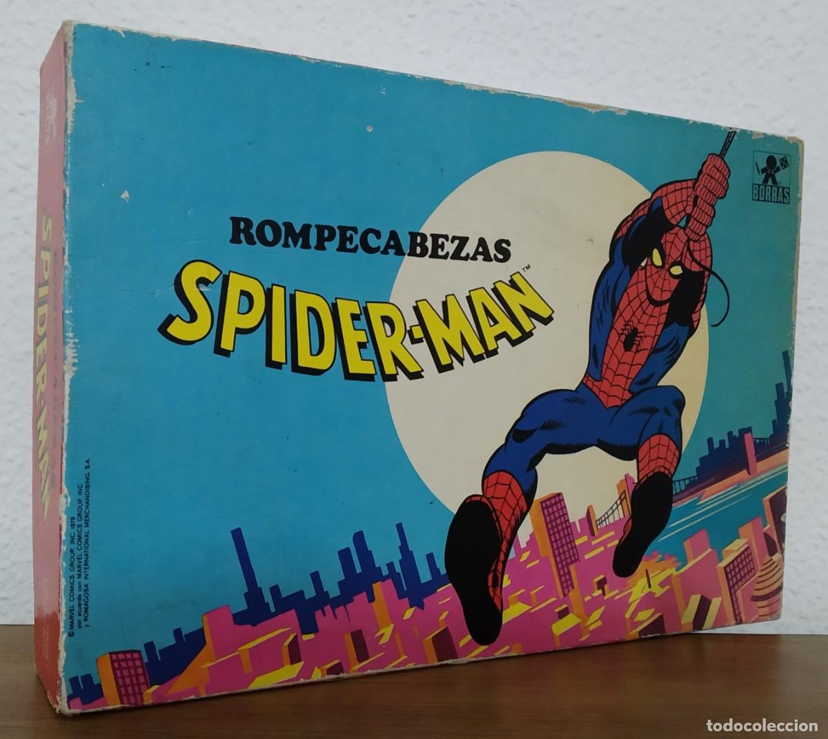 Juegos de mesa: ROMPECABEZAS SPIDER-MAN DE BORR&Aacute;S. 1979. - Foto 1