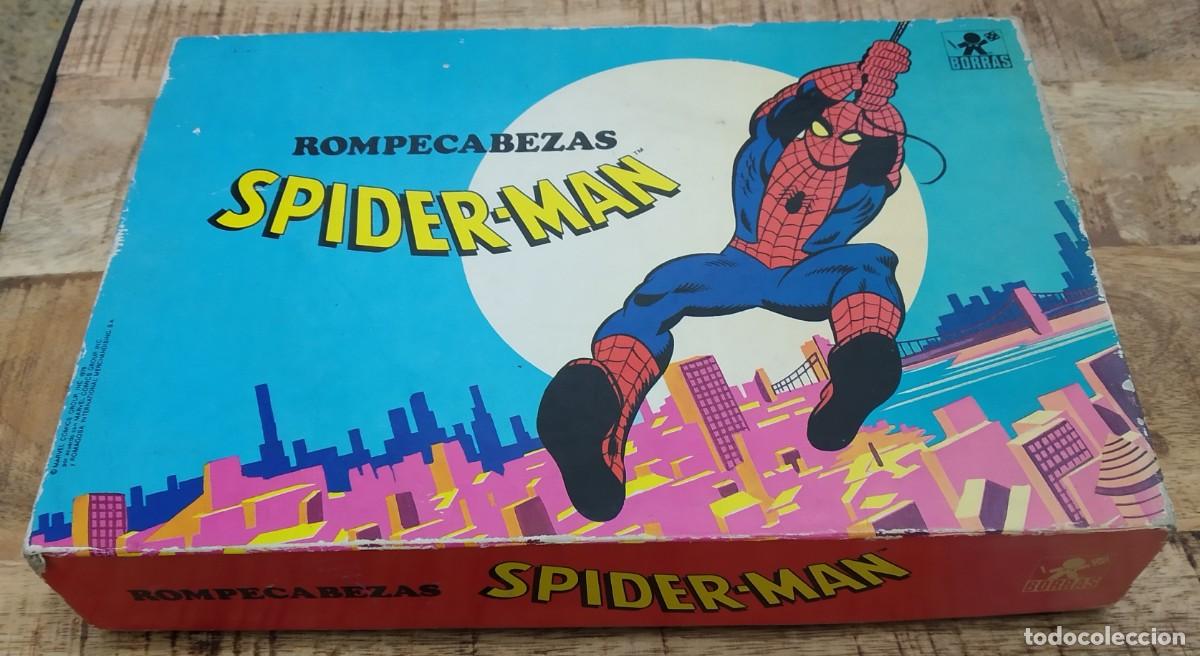 Juegos de mesa: ROMPECABEZAS SPIDER-MAN DE BORR&Aacute;S. 1979. - Foto 3