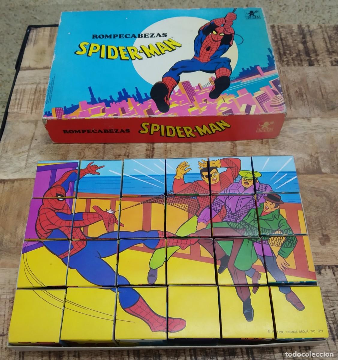 Juegos de mesa: ROMPECABEZAS SPIDER-MAN DE BORR&Aacute;S. 1979. - Foto 4