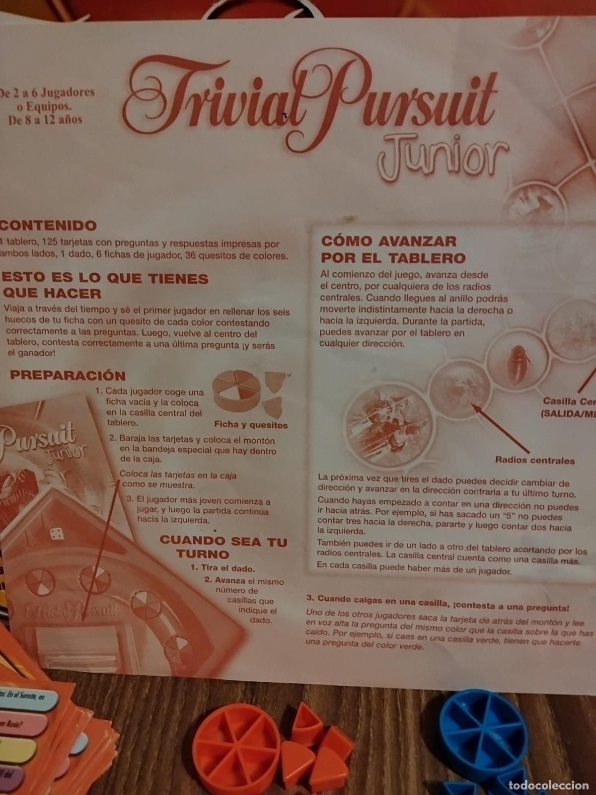 Juegos de mesa: Trivial Pursuit Junior - Foto 4
