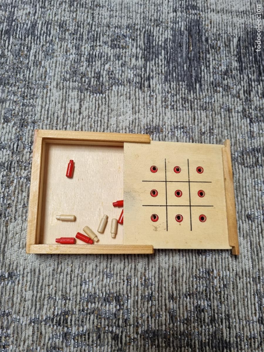 Juegos de mesa: JUEGO TRES EN RAYA MADERA PEQUE&Ntilde;O - Foto 6