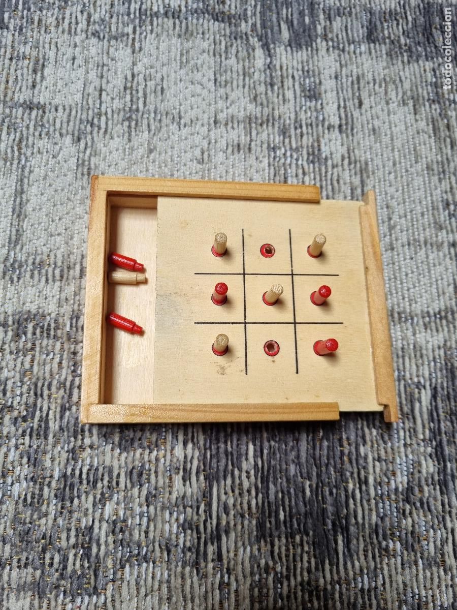Juegos de mesa: JUEGO TRES EN RAYA MADERA PEQUE&Ntilde;O - Foto 7