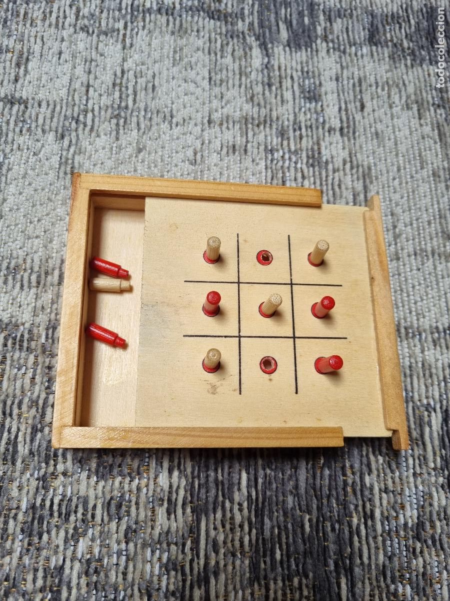 Juegos de mesa: JUEGO TRES EN RAYA MADERA PEQUE&Ntilde;O - Foto 10