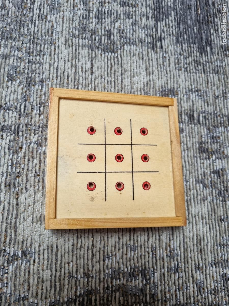 Juegos de mesa: JUEGO TRES EN RAYA MADERA PEQUE&Ntilde;O - Foto 9