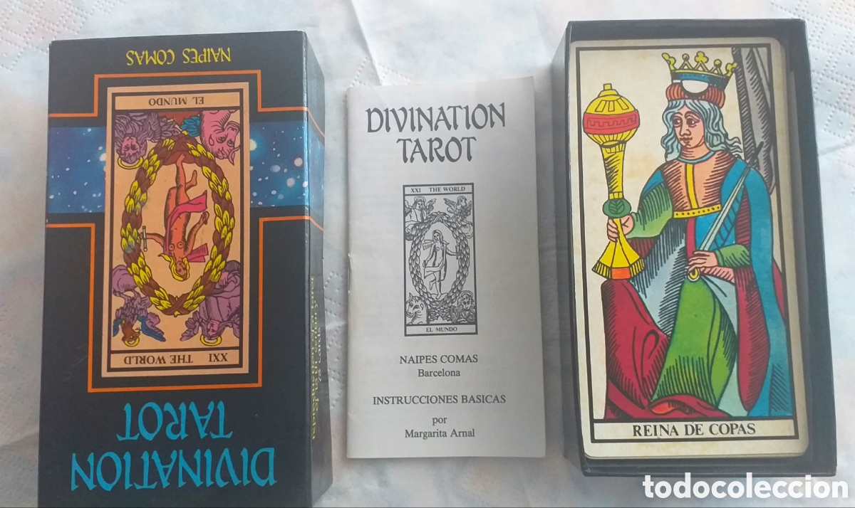 Juegos de mesa: DIVINATION TAROT -Naipes Comas - Foto 1