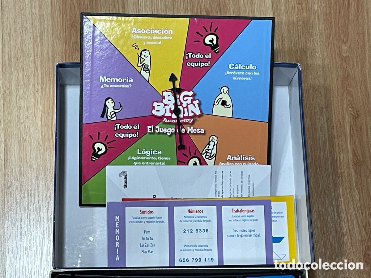 Juegos de mesa: Big Brain Academy juego de mesa, de SIMBA a&ntilde;o 2008 - Foto 4