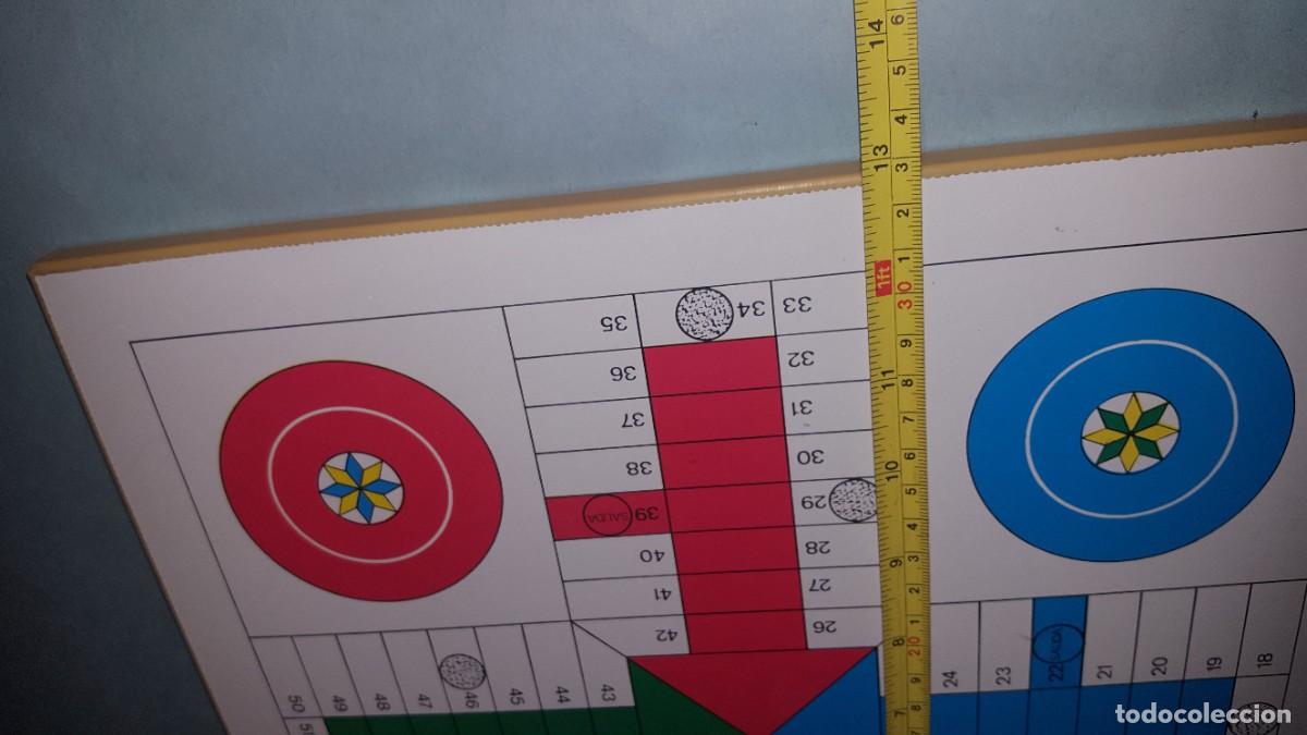 Juegos de mesa: JUEGO AJEDREZ Y PARCHIS - TABLERO DE MADERA - Foto 3