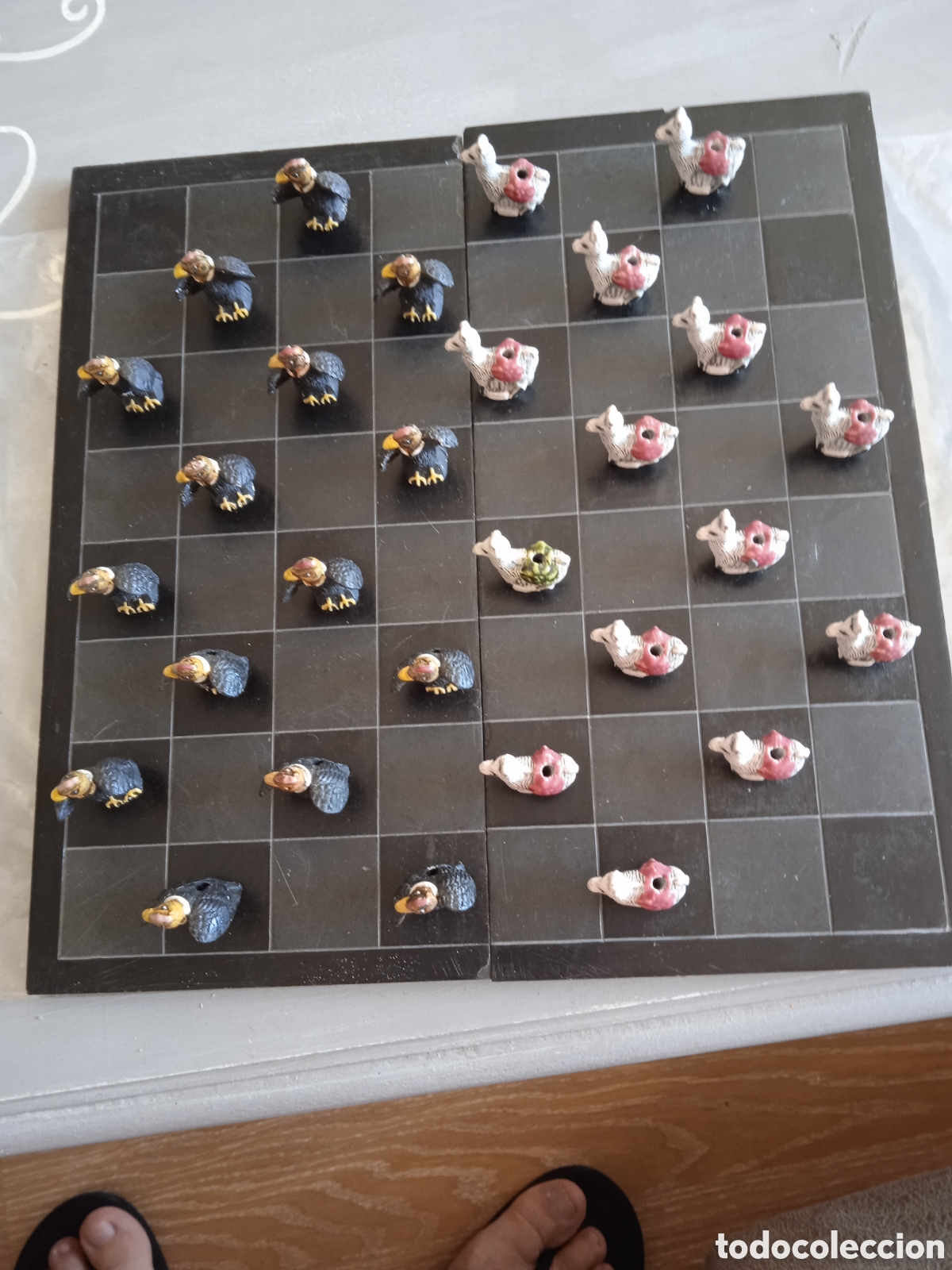 Juegos de mesa: Juego con base de piedra pizarra - Foto 3