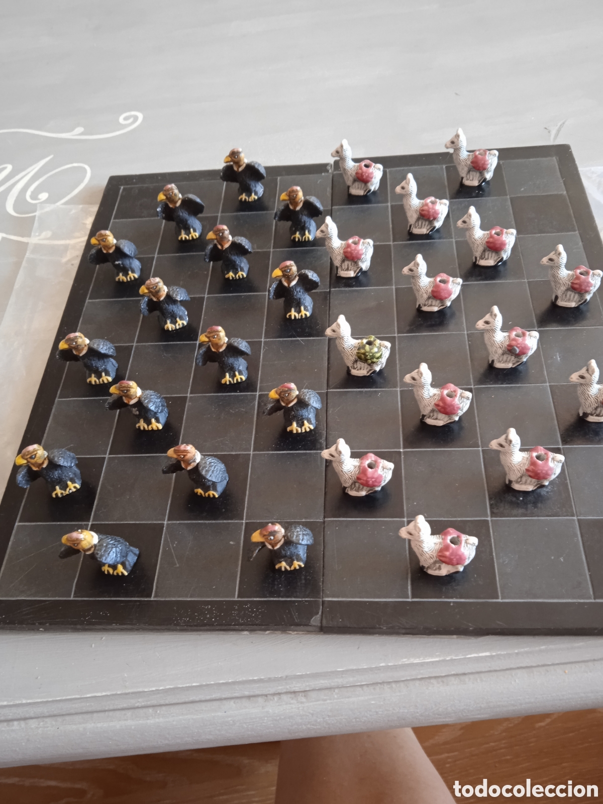 Juegos de mesa: Juego con base de piedra pizarra - Foto 1