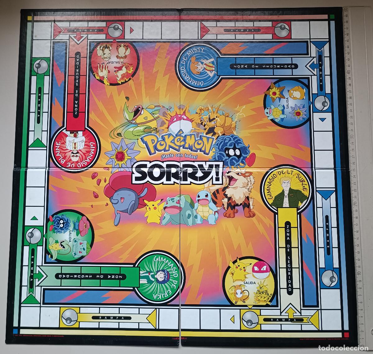 Juegos de mesa: Tablero de juego pok&eacute;mon Sorry. - Foto 1