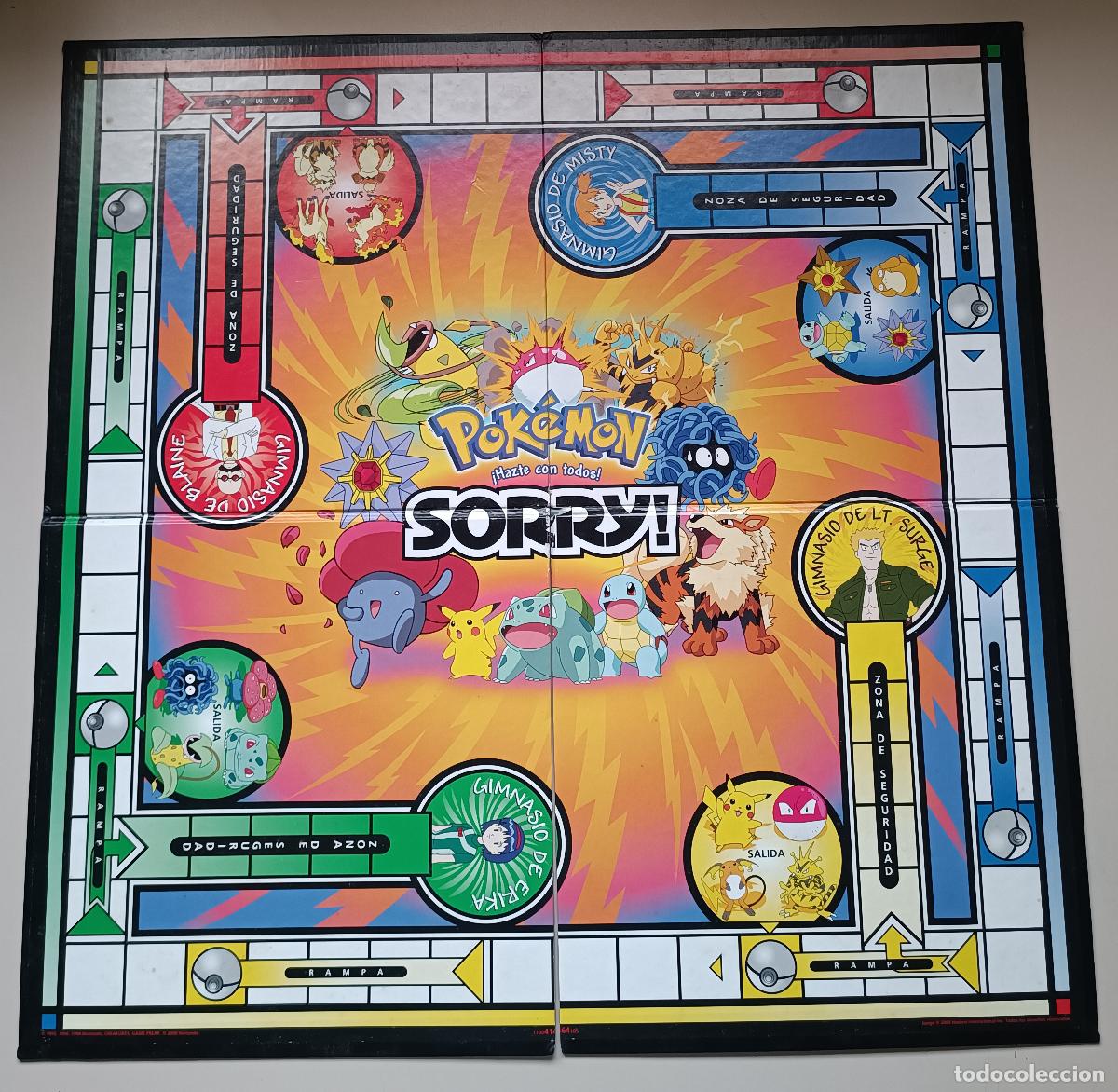 Juegos de mesa: Tablero de juego pok&eacute;mon Sorry. - Foto 2