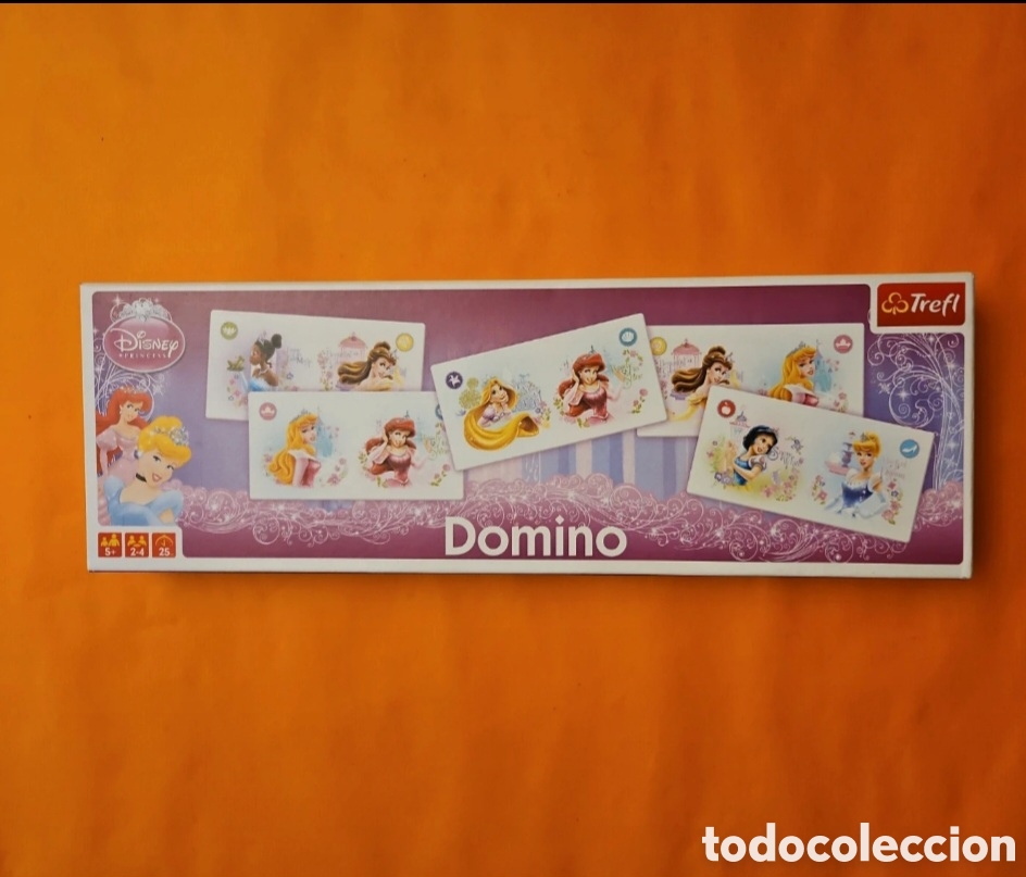 Juegos de mesa: DOMINO DISNEY PRINCESS TREFL - Foto 1
