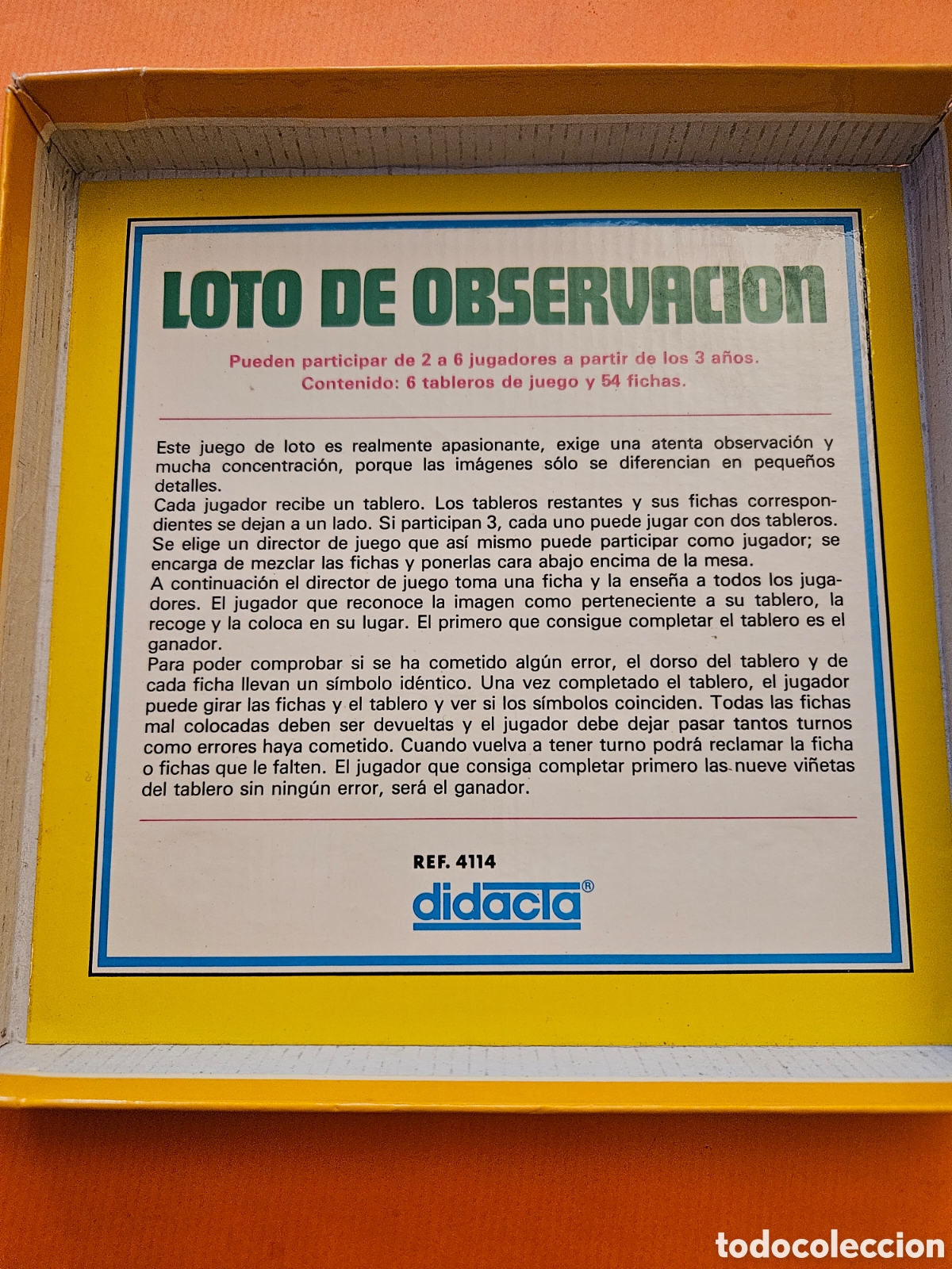 Juegos de mesa: LOTO DE OBSERVACION DIDACTA - Foto 5
