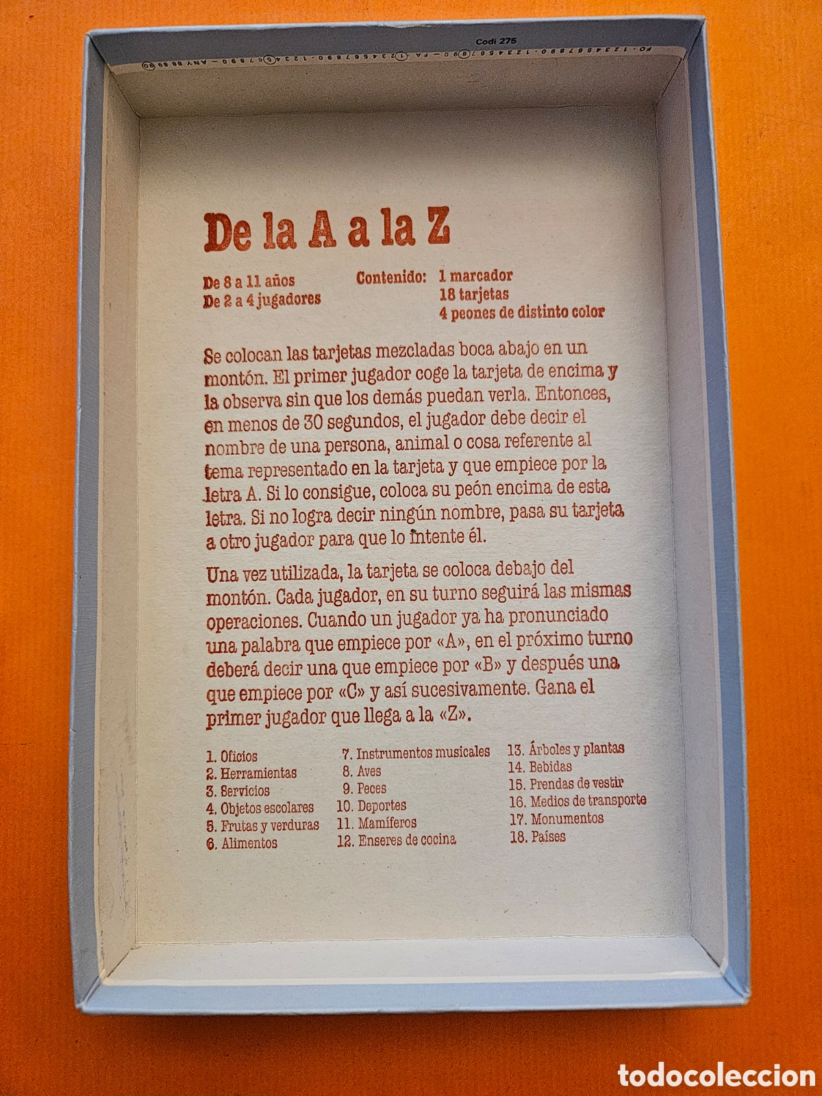 Juegos de mesa: DE LA A A LA Z JUEGO DIDACTICO EDUCA - Foto 5