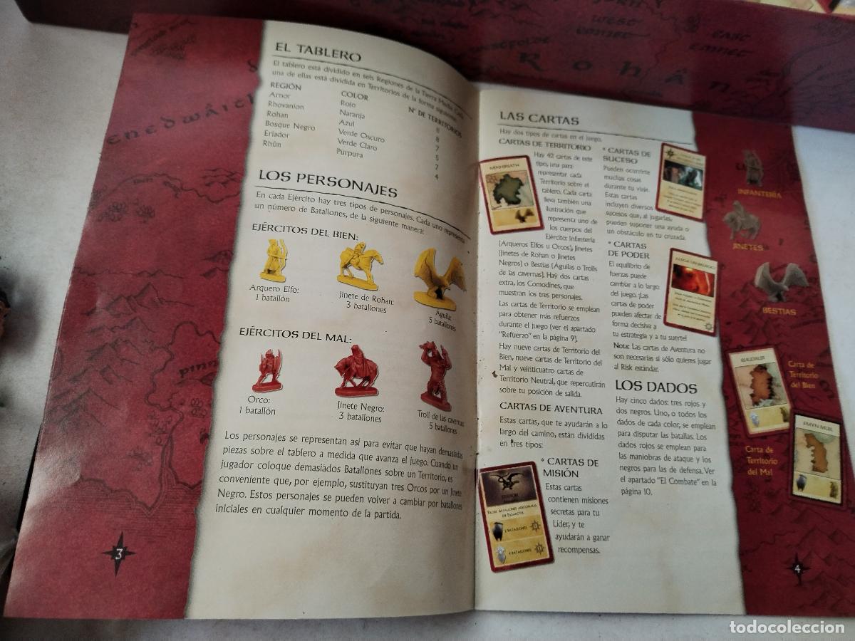 Juegos de mesa: risk. el se&ntilde;or de los anillos - Foto 7