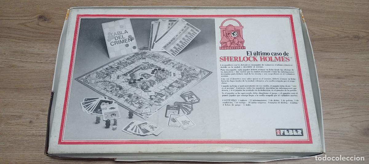 Juegos de mesa: EL ULTIMO CASO DE SHERLOCK HOLMES - Foto 6