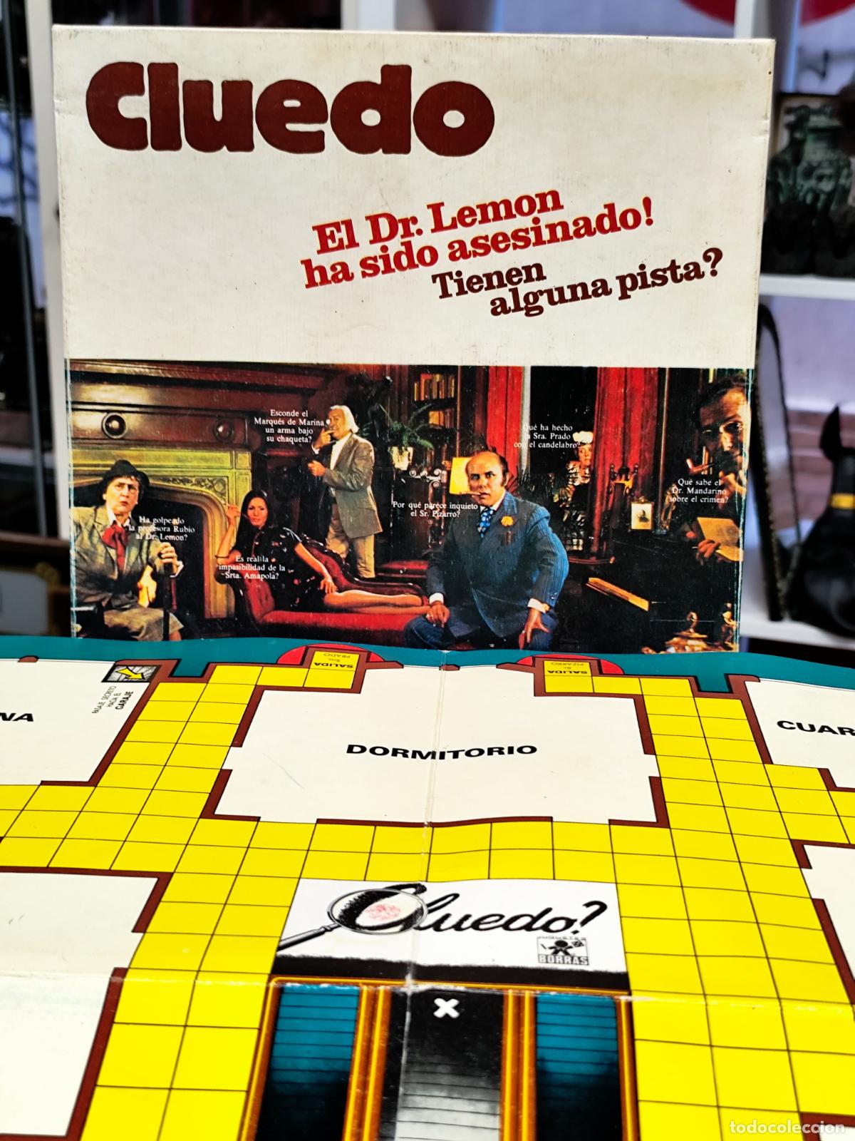 Juegos de mesa: CLUEDO UN JUEGO DE DETECTIVES - BORR&Aacute;S - Foto 3