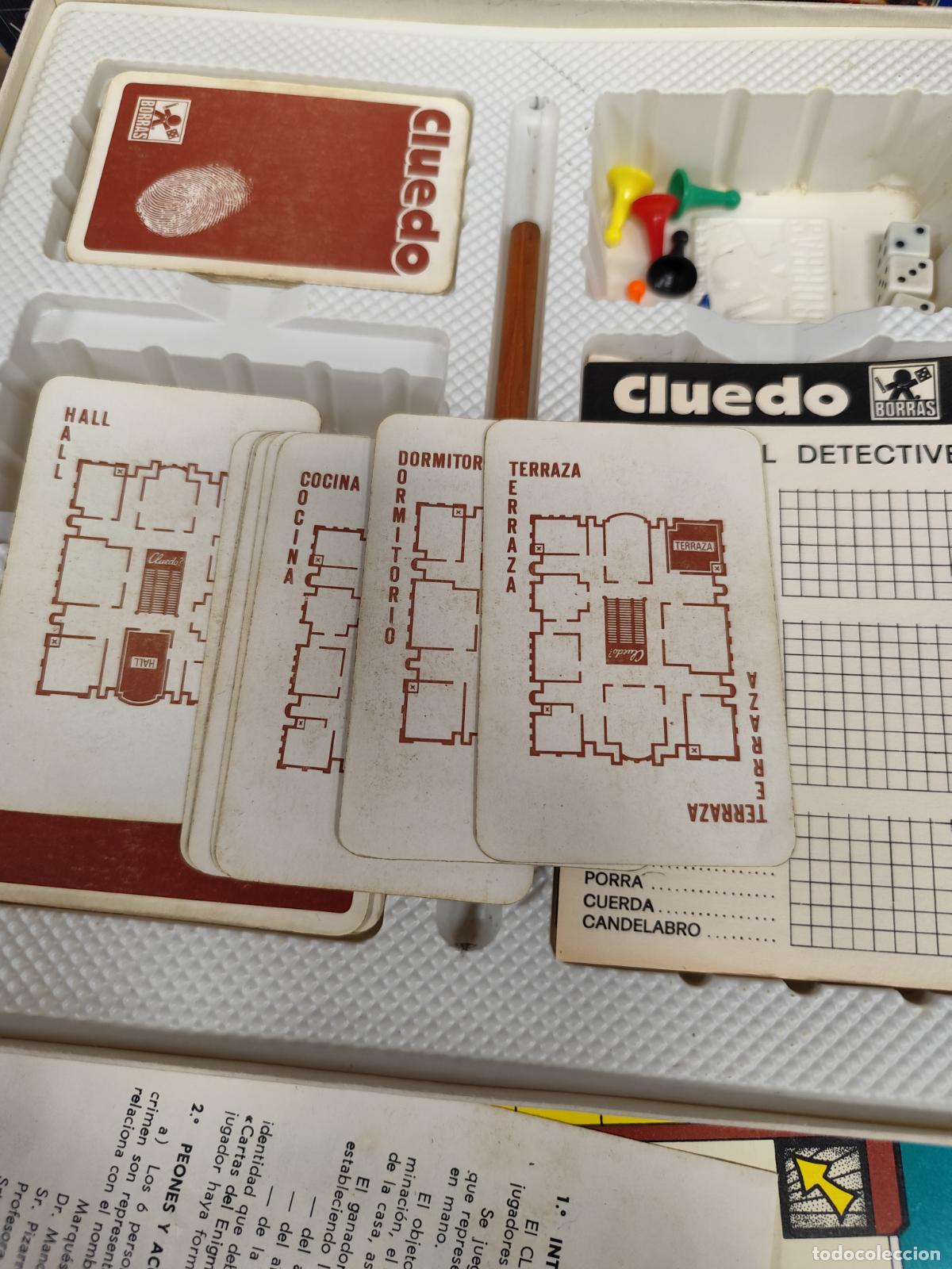 Juegos de mesa: CLUEDO UN JUEGO DE DETECTIVES - BORR&Aacute;S - Foto 7