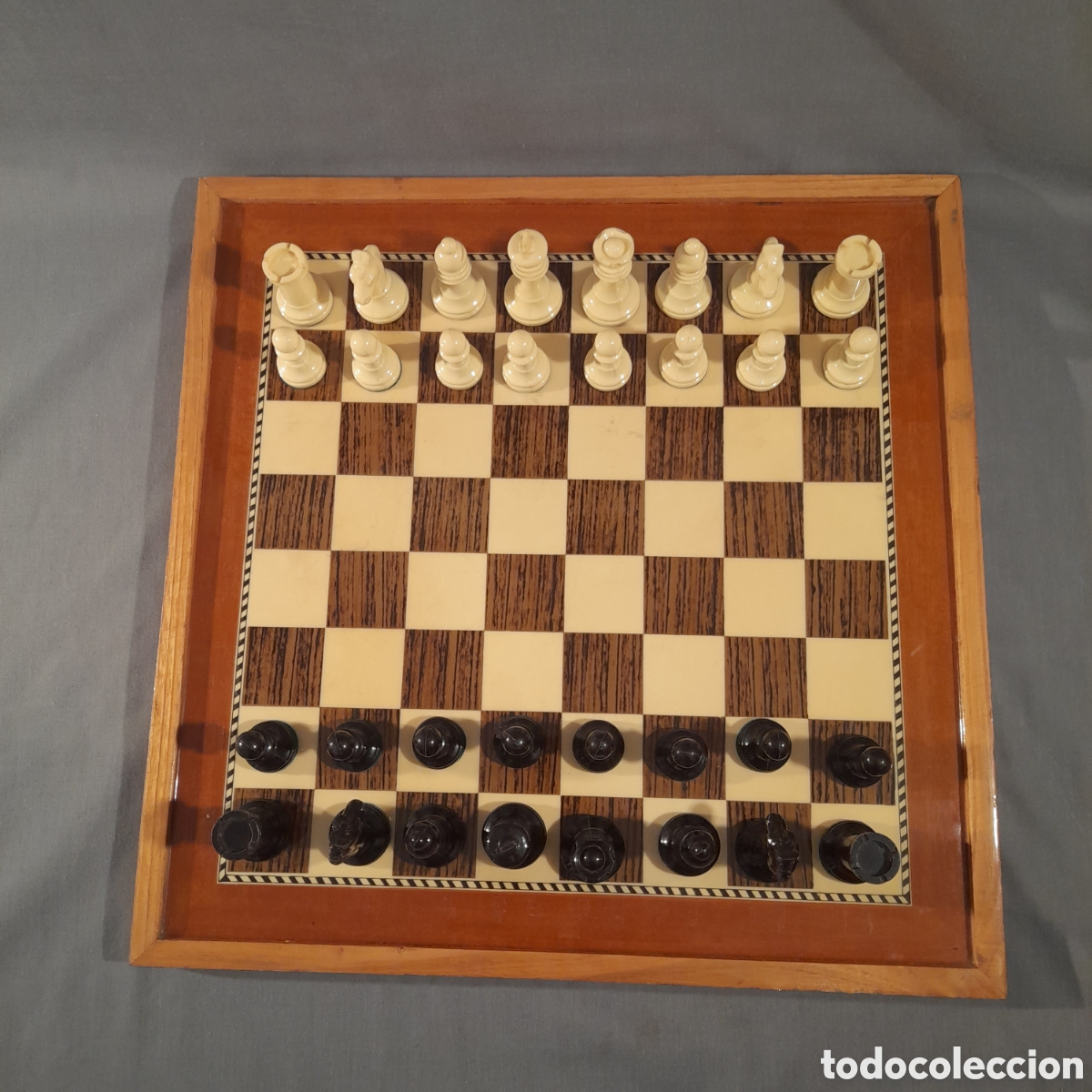 Juegos de mesa: AJEDREZ COMPLETO, FICHAS Y TABLERO - Foto 2