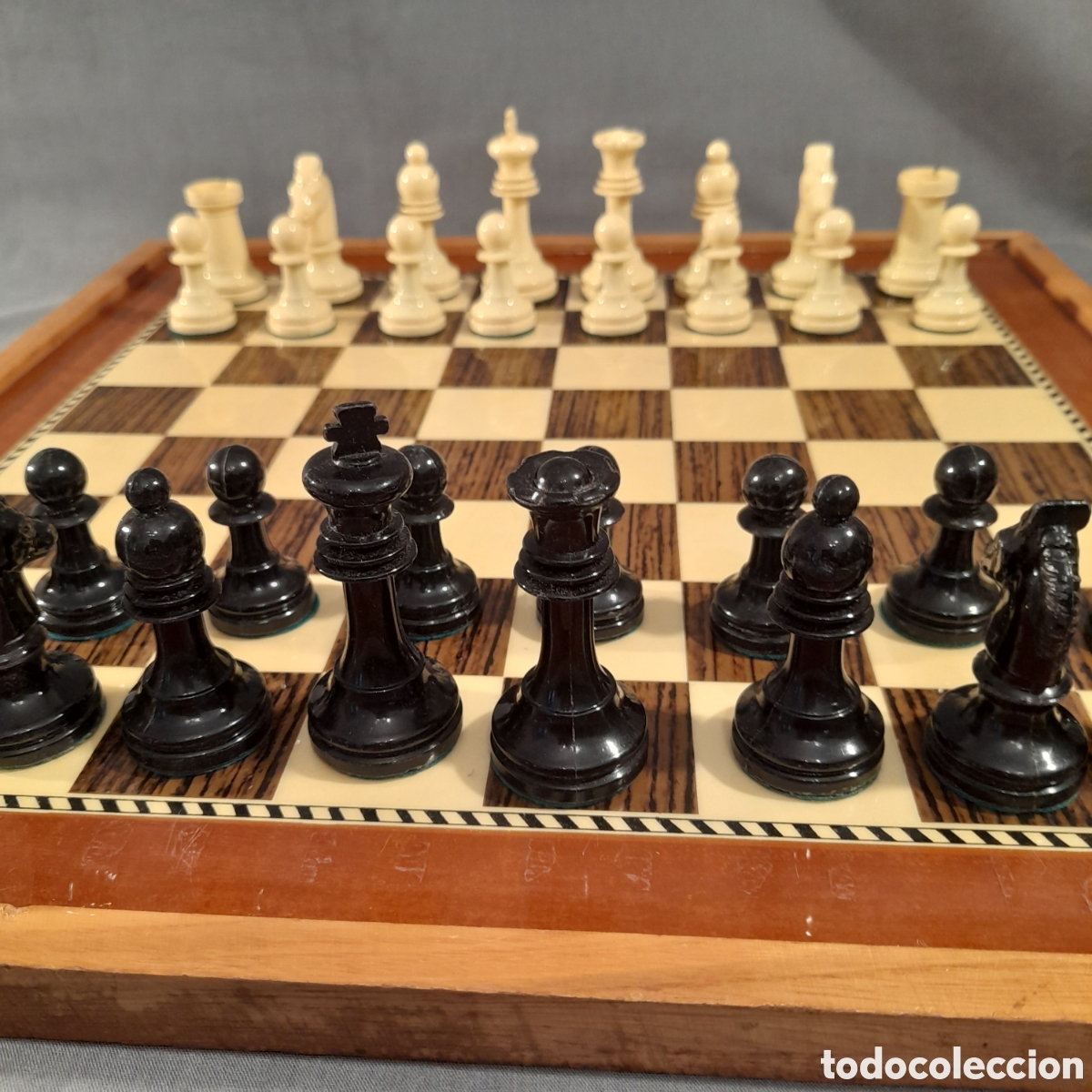 Juegos de mesa: AJEDREZ COMPLETO, FICHAS Y TABLERO - Foto 4