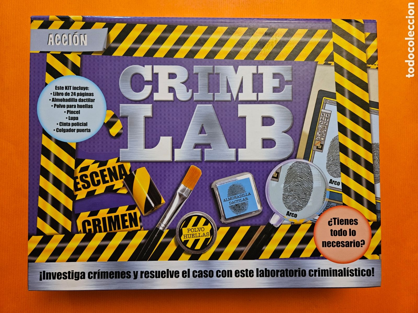 Juegos de mesa: CRIME LAB ACCION 2017 EDEBE - Foto 1