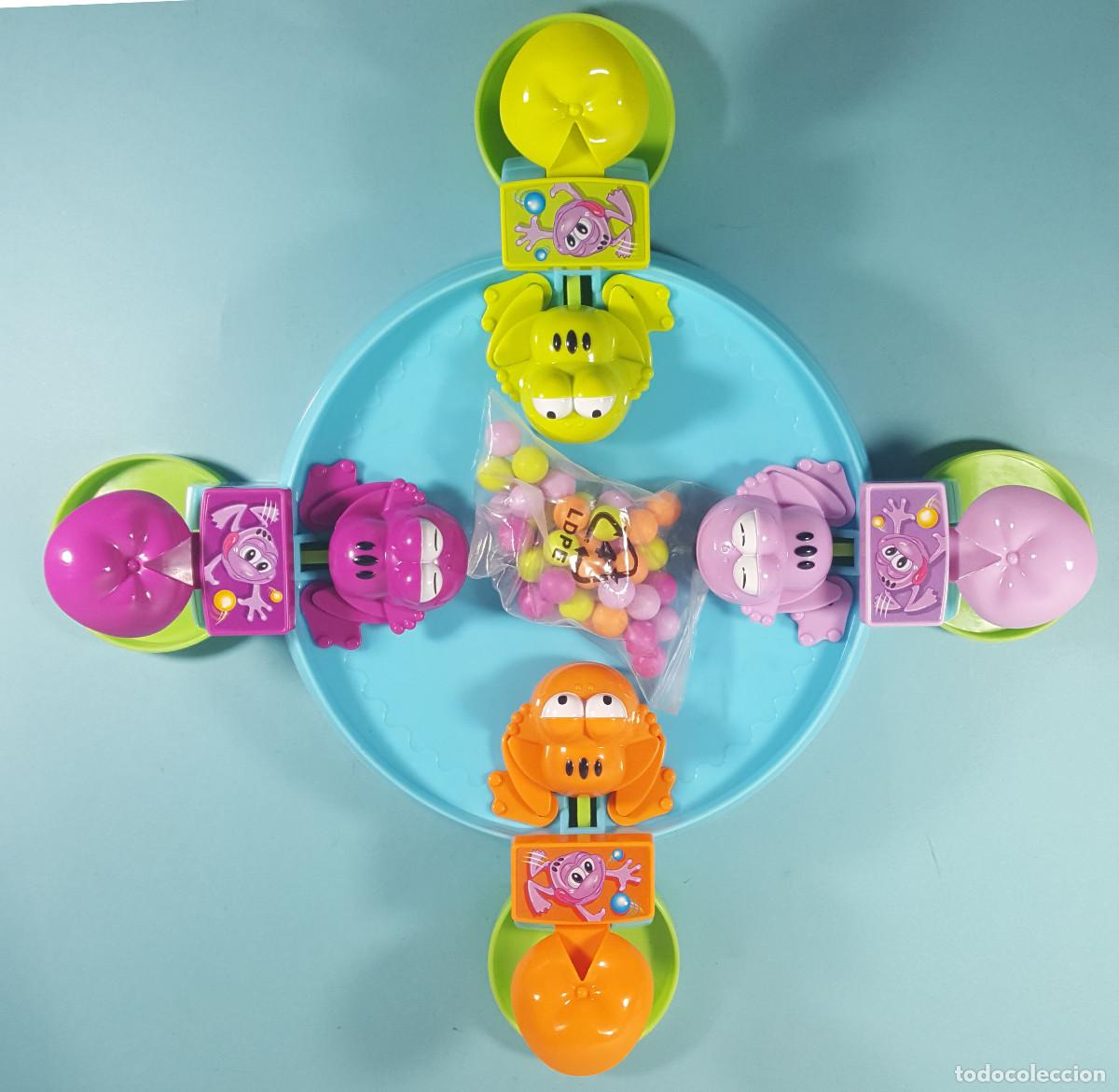 Juegos de mesa: JUEGO FROGS, OBNE TWO, FUN. TRAGABOLAS O COMEBOLAS RANAS - Foto 2