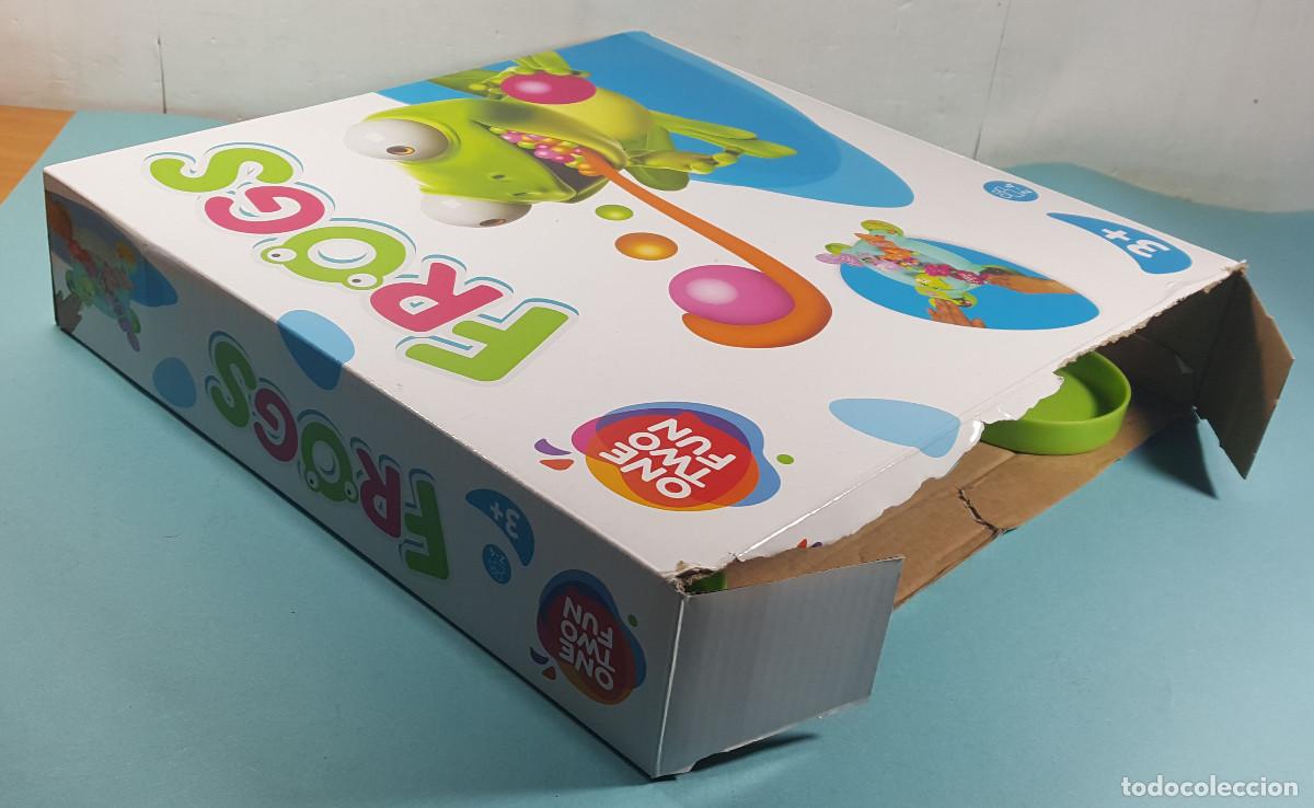 Juegos de mesa: JUEGO FROGS, OBNE TWO, FUN. TRAGABOLAS O COMEBOLAS RANAS - Foto 3