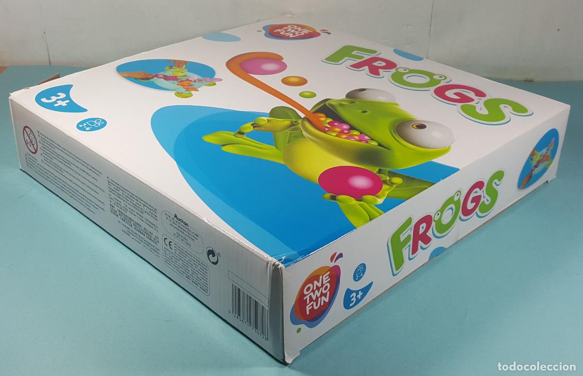Juegos de mesa: JUEGO FROGS, OBNE TWO, FUN. TRAGABOLAS O COMEBOLAS RANAS - Foto 5