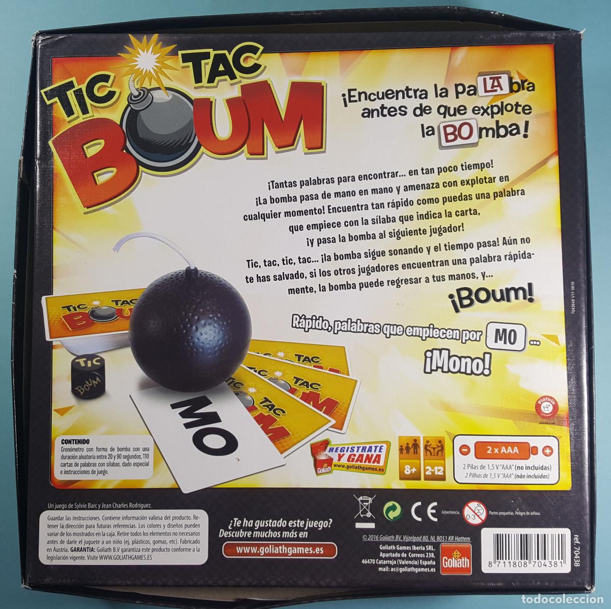 Juegos de mesa: JUEGO TIC TAC BOUM, GOLIATH, COMPLETO, FUNCIONA - Foto 5