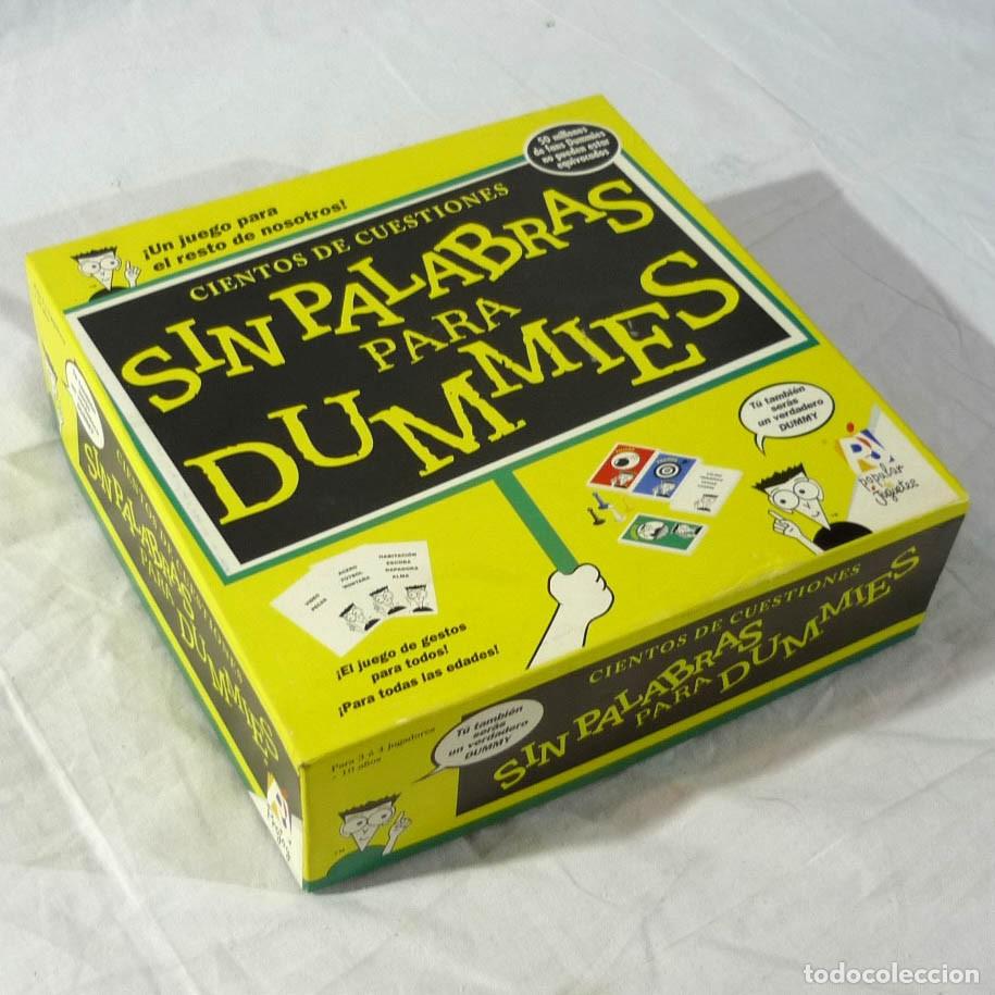 Juegos de mesa: Juego de mesa sin palabras para dummies sin estrenar - Foto 1