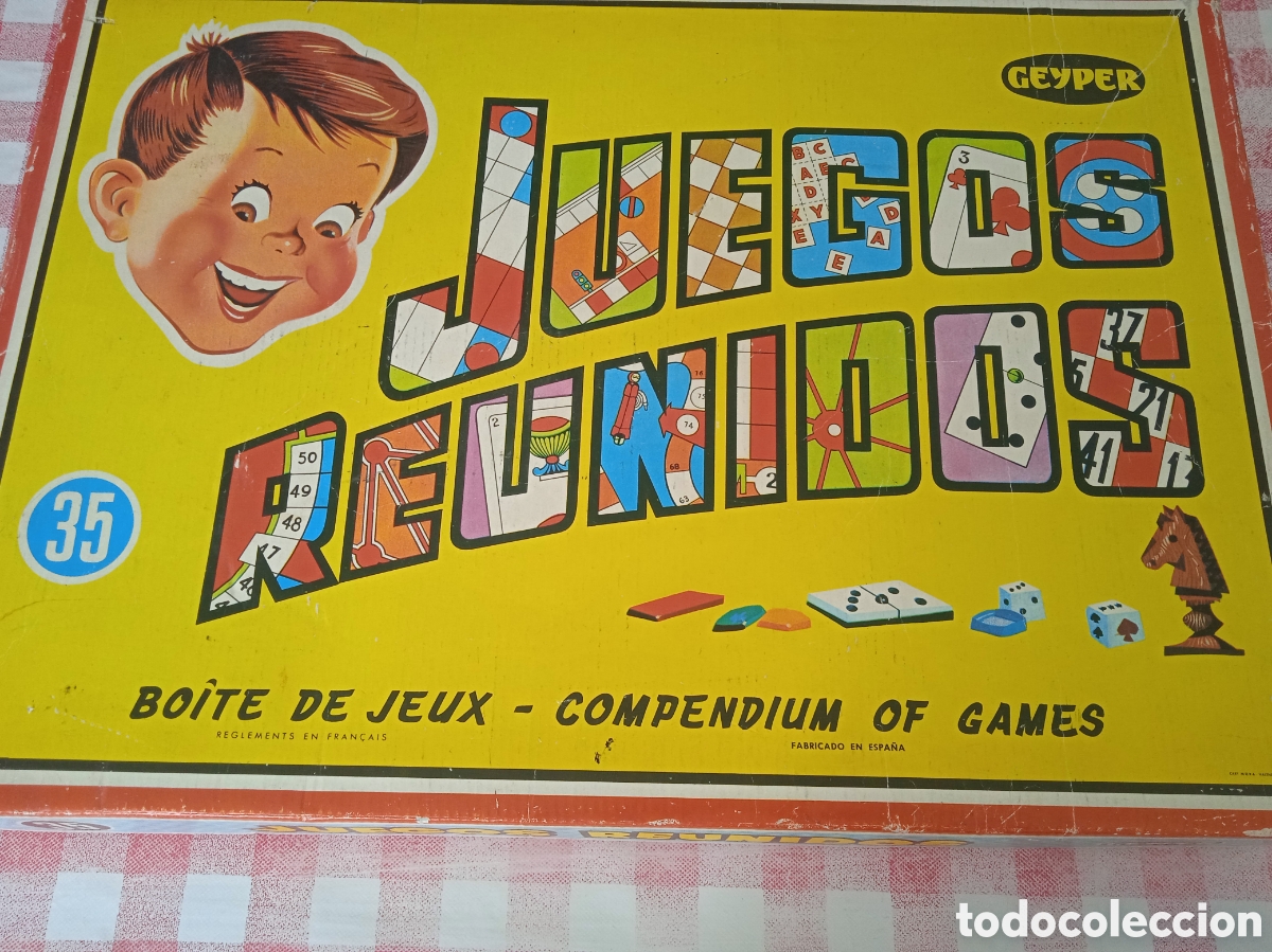 Juegos de mesa: Juegos reunidos de geyper - Foto 1