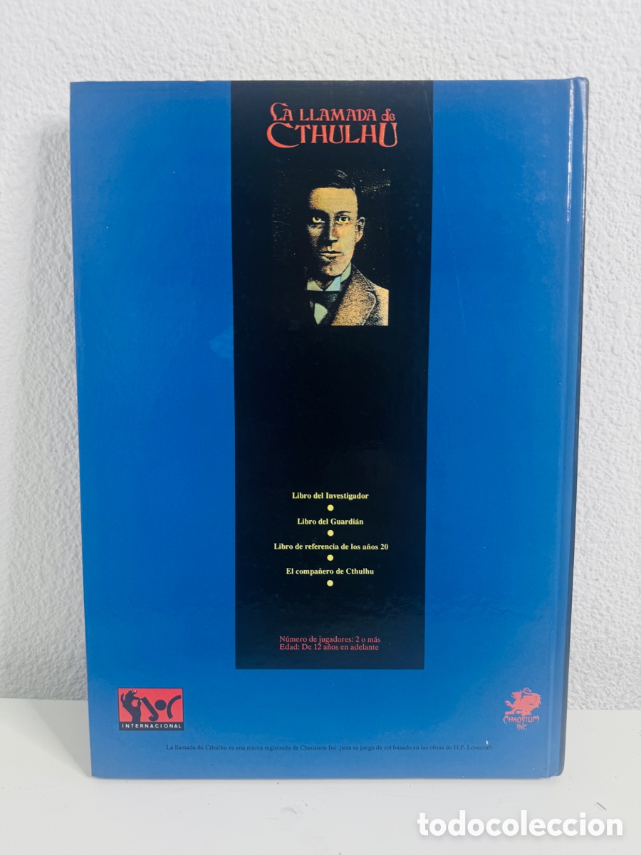 Juegos de mesa: La llamada de Cthulhu libro juego de Rol 1988 - Foto 2